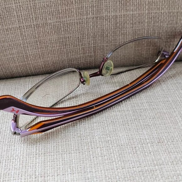 Koali Women Glasses Frame 5591C 50[]18 140 MJ342 Brown/Purple Eyeglasses - Picture 8 of 12